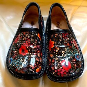Alegria Shoes Debra Midnight Garden Size 38